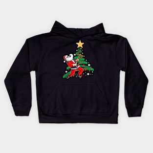 Rockin around the Christmas Tree Kids Hoodie